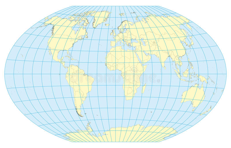 mapa do mundo winkel tripel