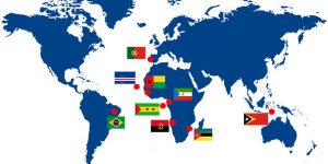 países que falam português