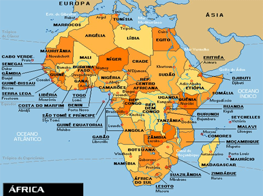 Países da África