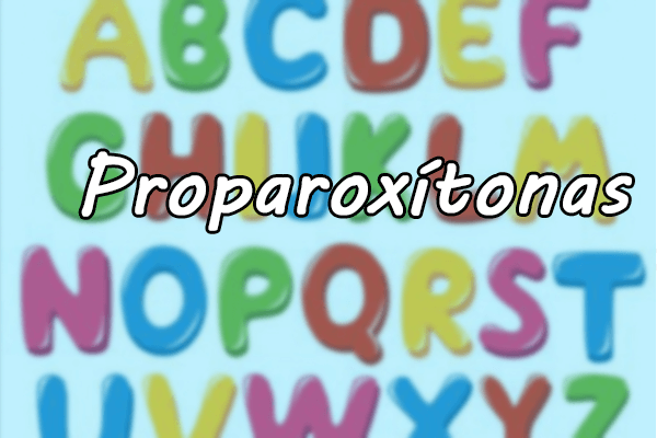 Proparoxítonas