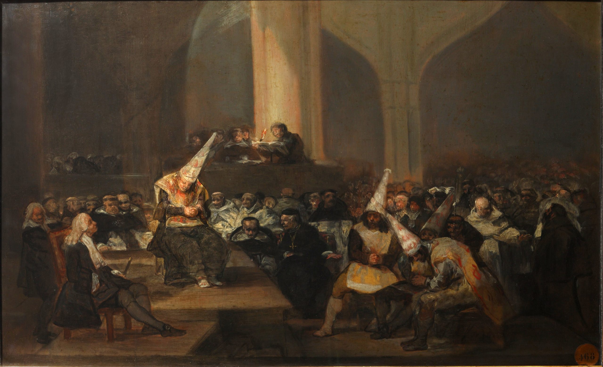 Quem foi perseguido pela Santa Inquisição na Idade Média? (Imagem: "O Tribunal da Inquisição", ptinrau de Francisco Goya 1812-1819)