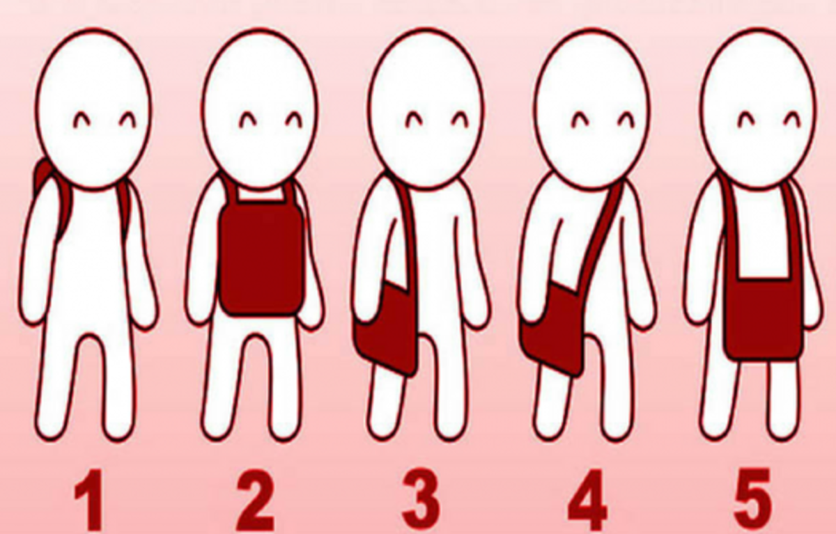 A forma como você carrega sua bolsa revela um SEGREDO sobre sua personalidade (Imagem: Reprodução/Facebook)