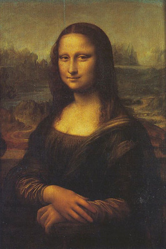 A Mona Lisa é considerada uma das maiores pinturas do mundo. 